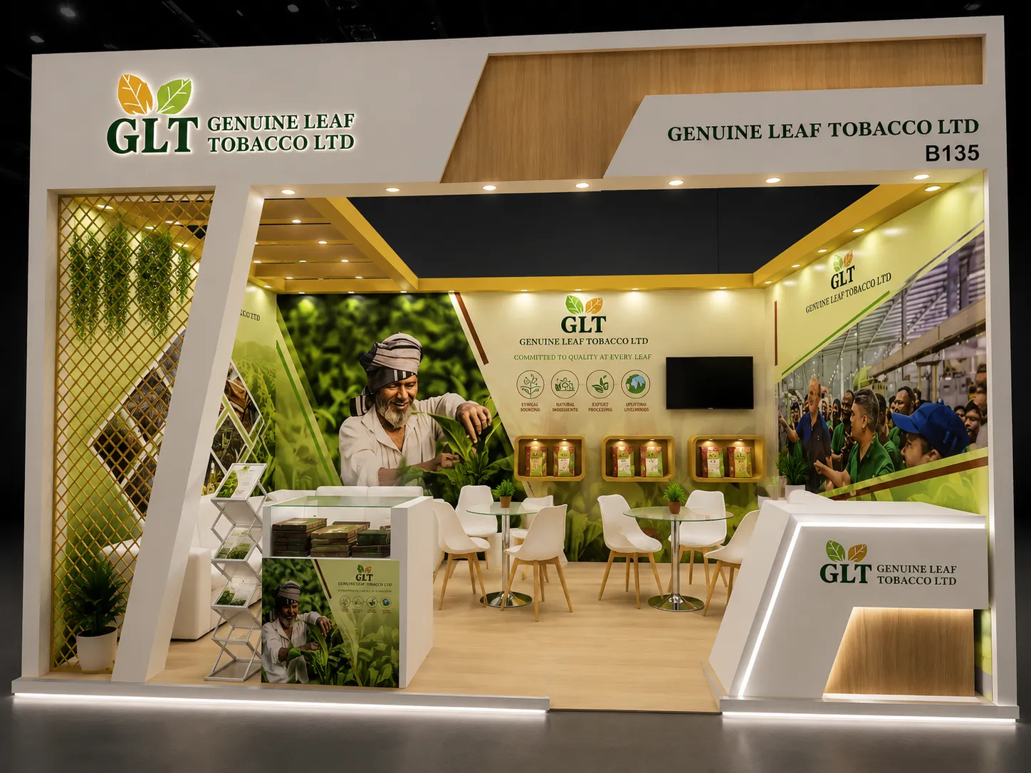 Genuine Leaf Tobacco Ltd 3D design render