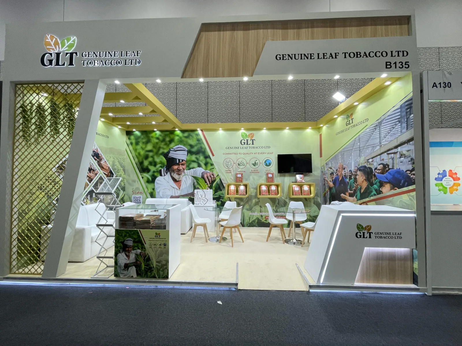 Genuine Leaf Tobacco Ltd real exhibition photo