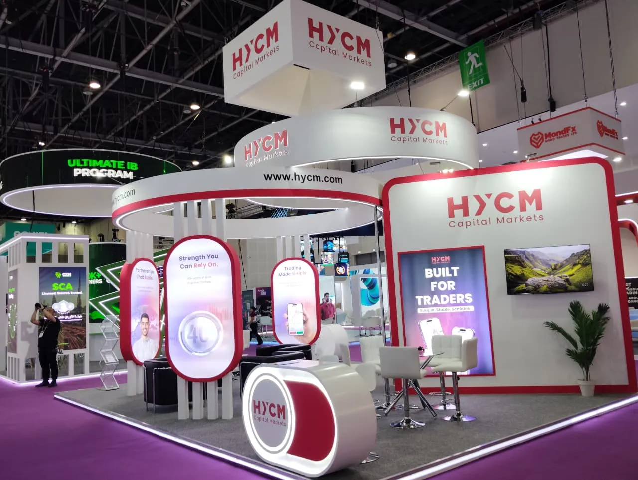 HYCM Exhibition Stand