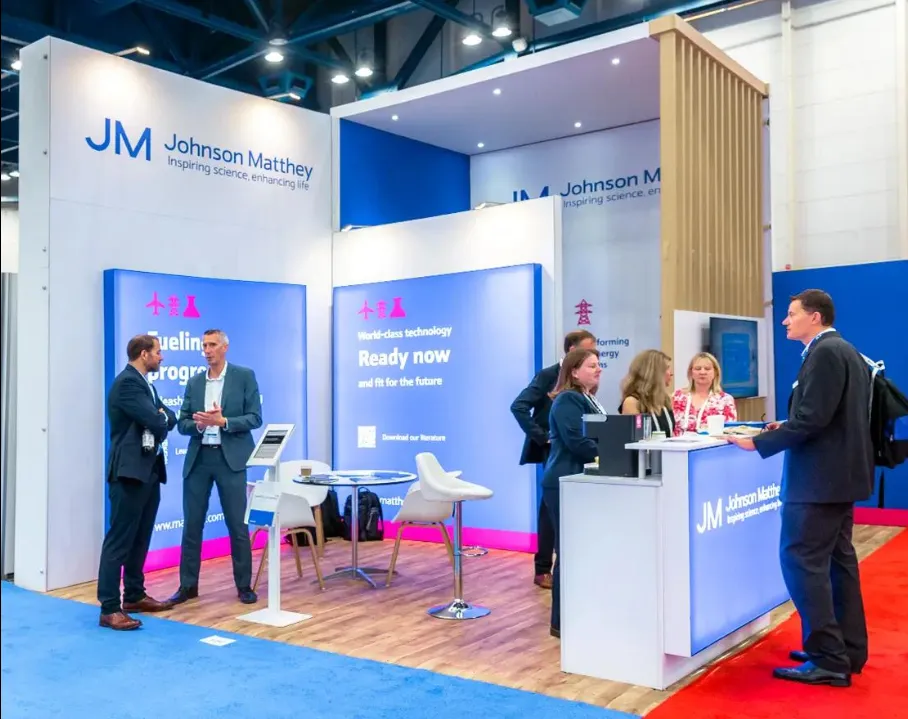 Johnson Matthey real exhibition photo