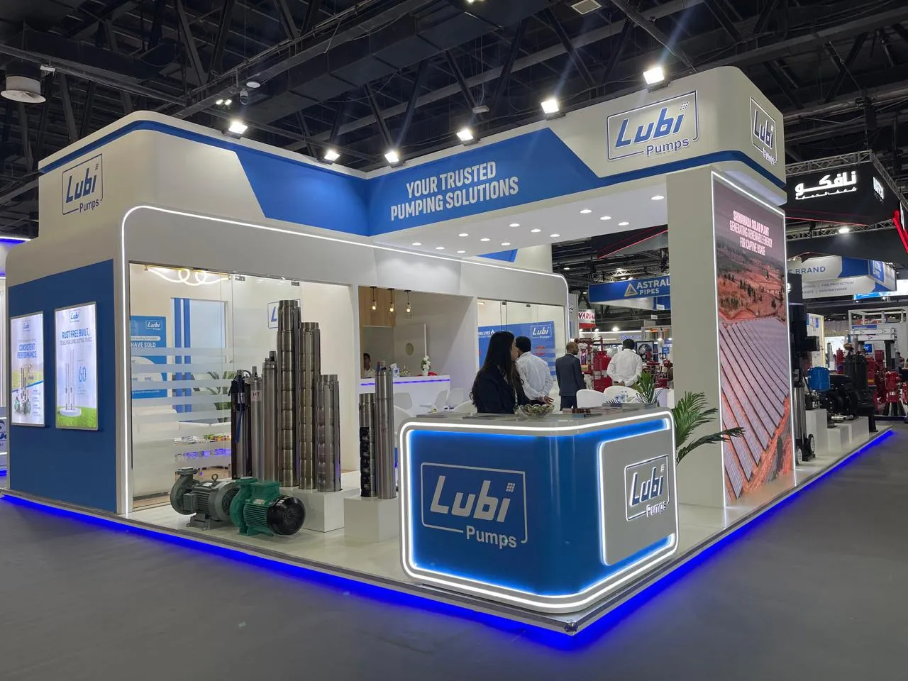 Lubi Pumps Exhibition Stand
