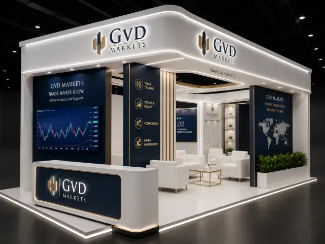 GVD Markets 3D design render
