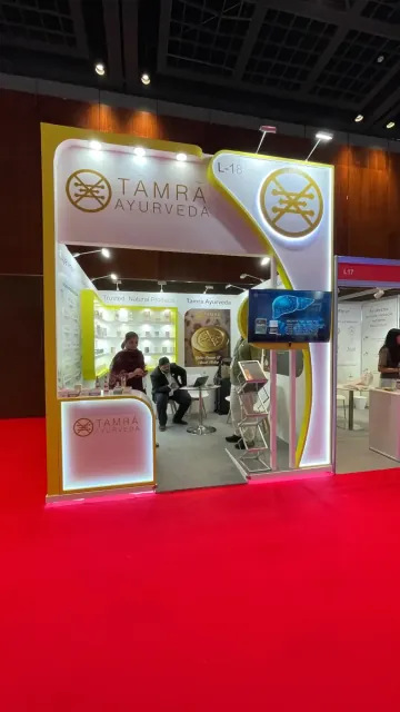 Tamra Ayurveda real exhibition photo