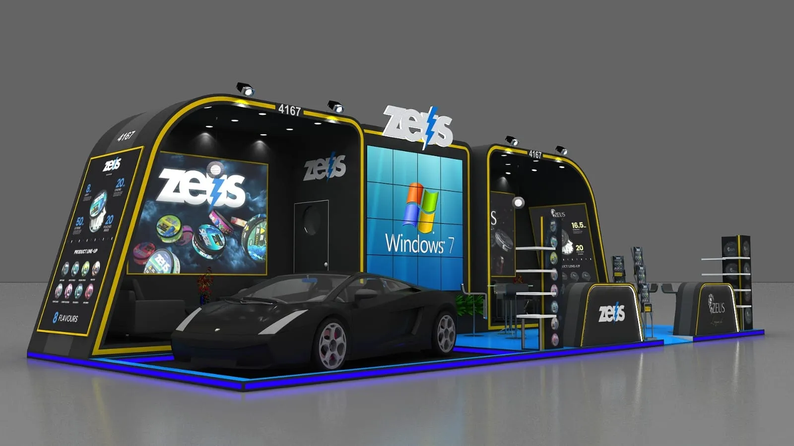 Zeus 3D Booth Design